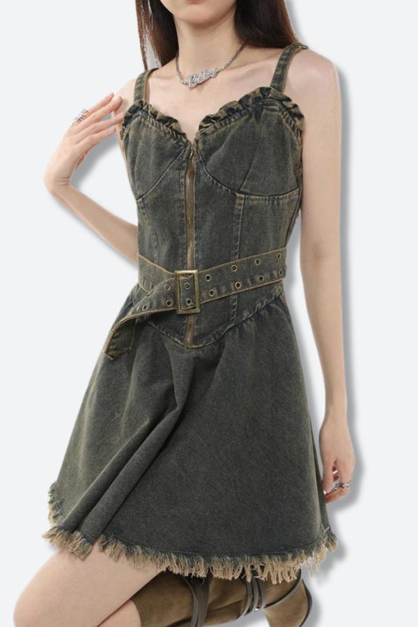 Denim Mini Dress