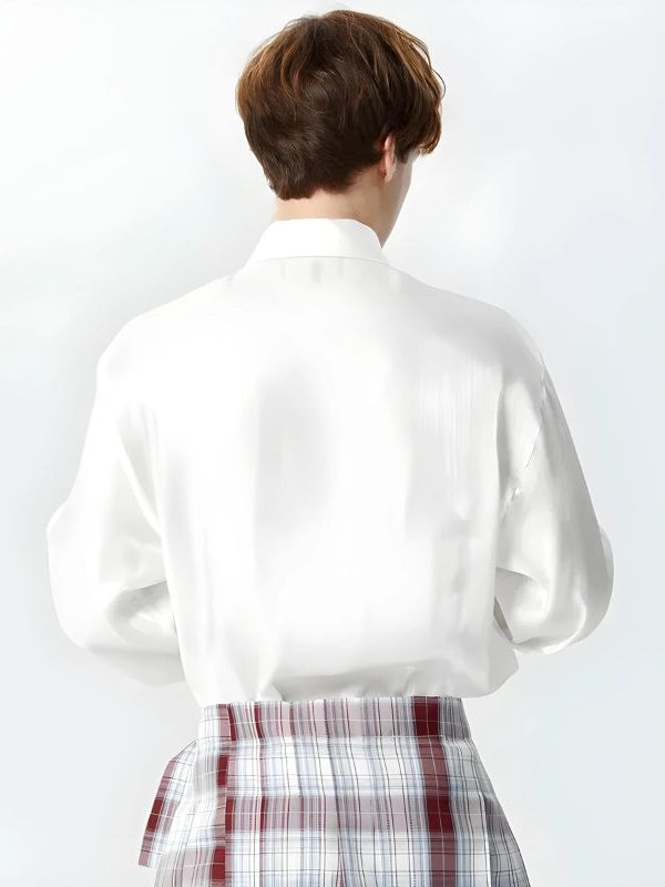 Detachable Tie Shirt