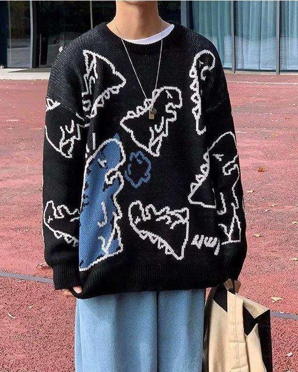 Dinosaur Knitted Sweater