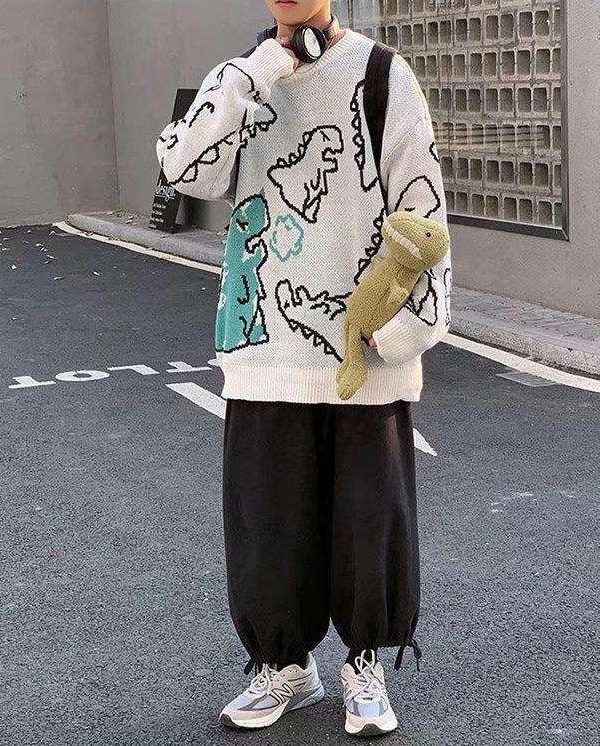 Dinosaur Knitted Sweater