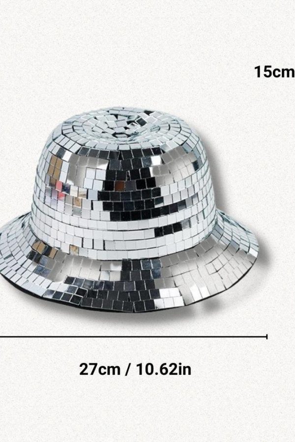 Disco Ball Cowgirl Hat