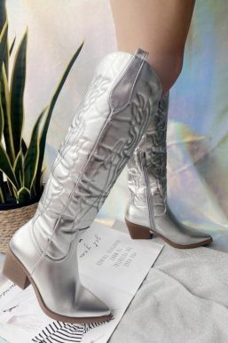 Disco Cowgirl Western Knee-High Boots