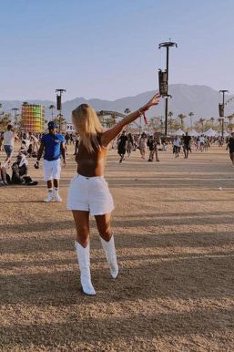 Disco Cowgirl Western Knee-High Boots