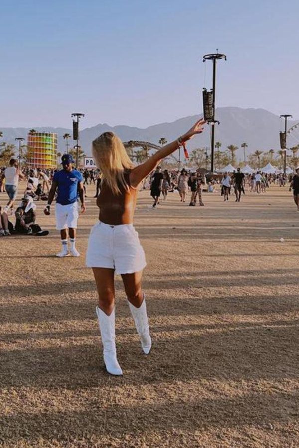 Disco Cowgirl Western Knee-High Boots