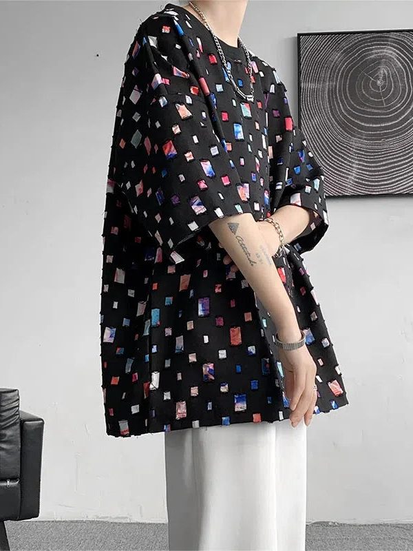 Distressed Linen Tee