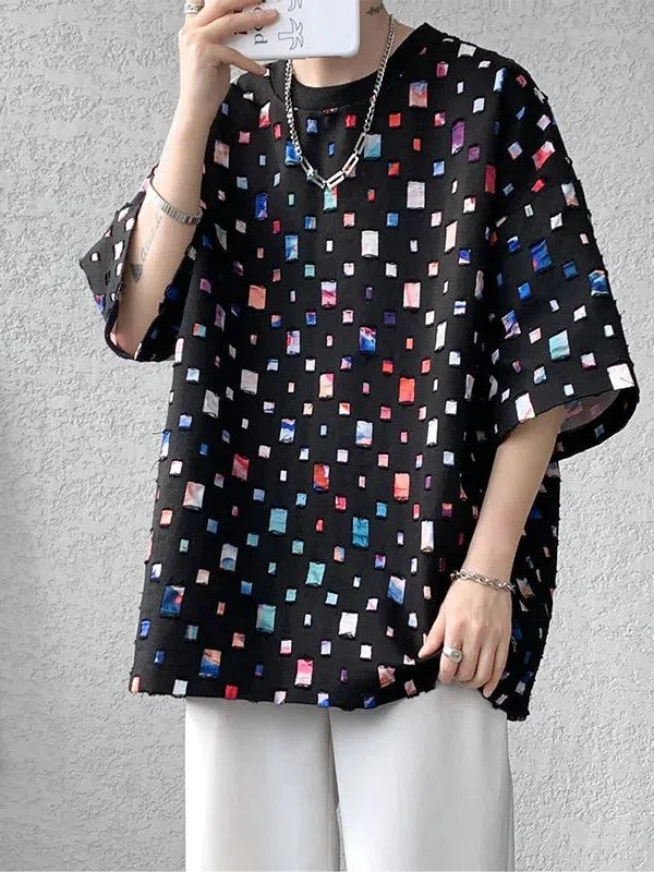 Distressed Linen Tee