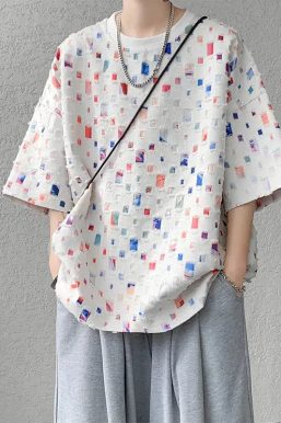 Distressed Linen Tee