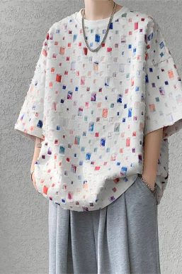 Distressed Linen Tee