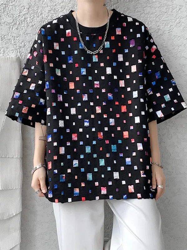 Distressed Linen Tee