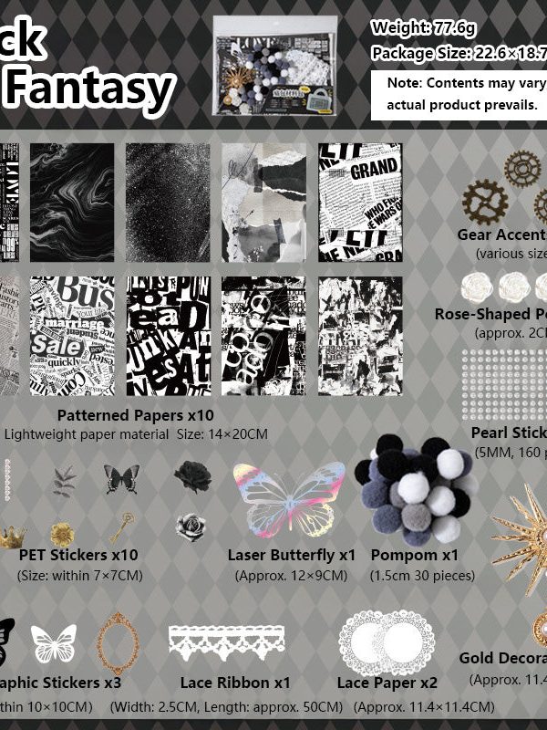 DIY Ita Bag Materials Kit Ita Bag Decoration