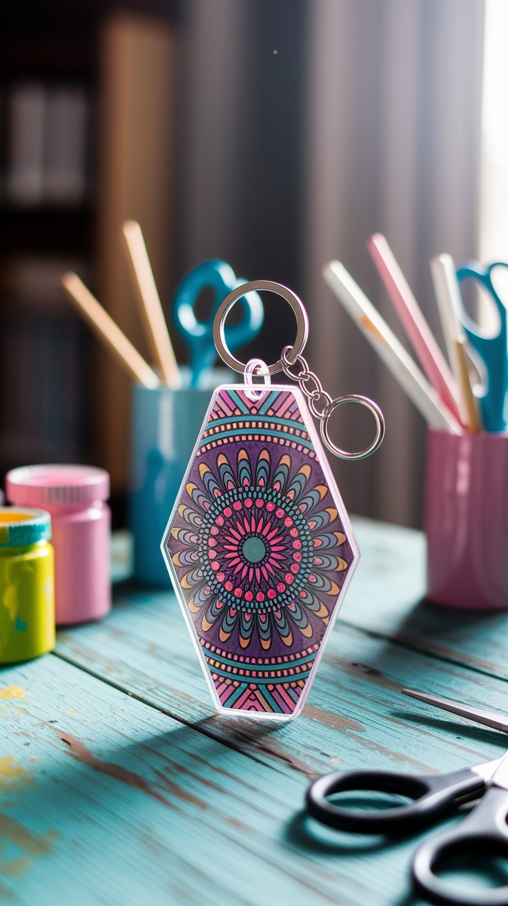 Craft Your Own DIY Acrylic Keychain for Fun Flair outfit idea