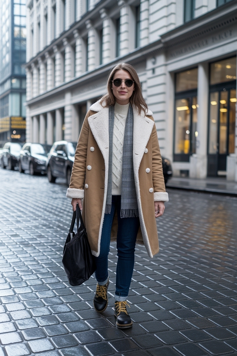 Doc Martens Outfit Winter Casual: Edgy and Comfortable outfit idea