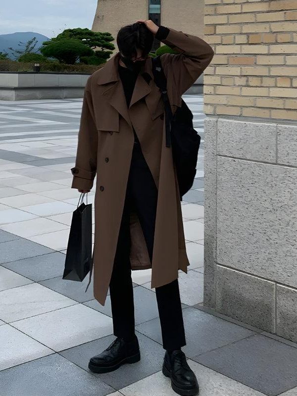 Double Breasted Trench Coat