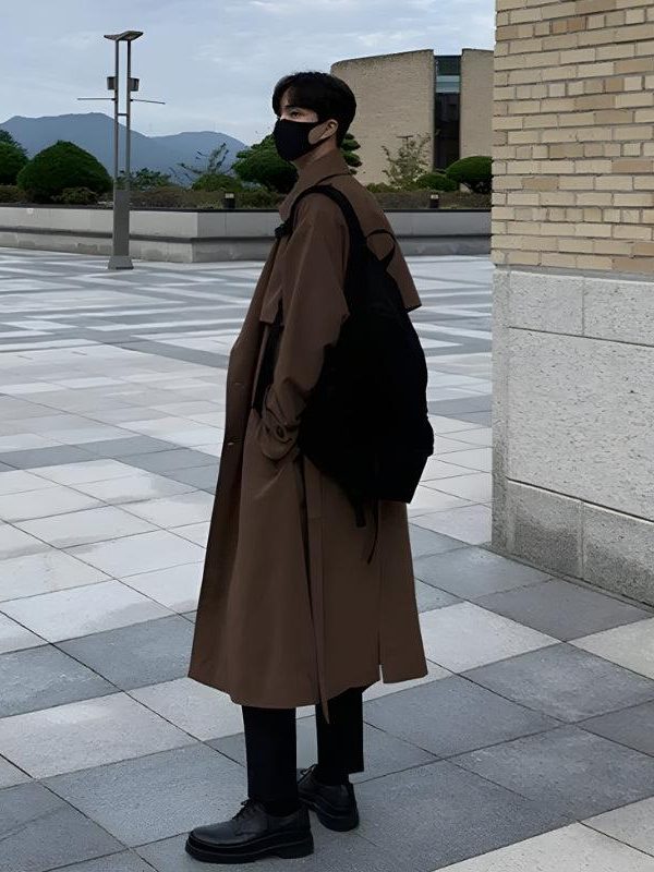 Double Breasted Trench Coat