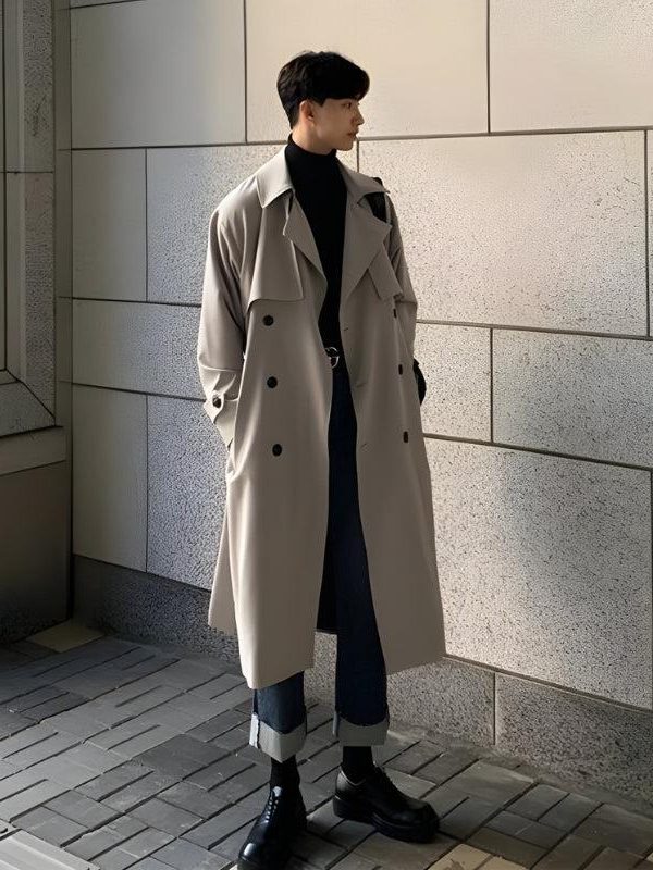 Double Breasted Trench Coat