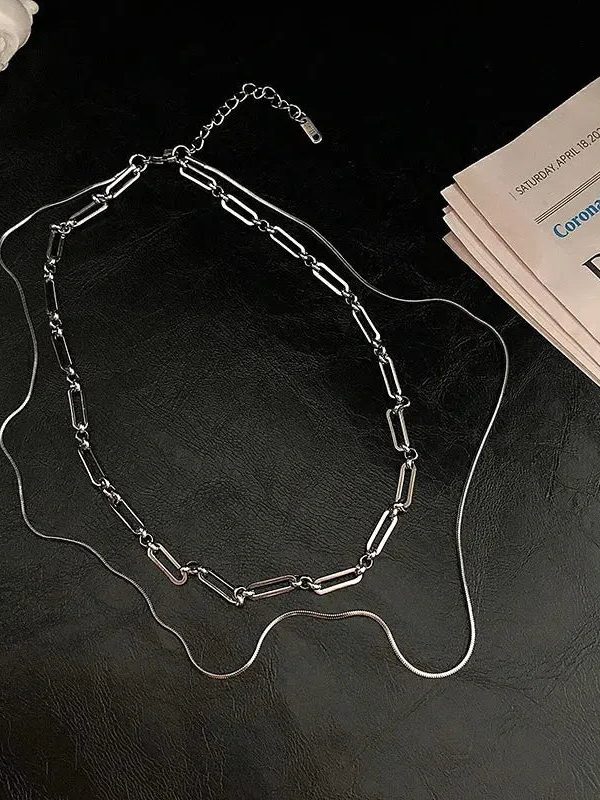 Double Chain Necklace