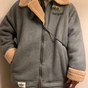 Double-Faced Zip-Up Jacket