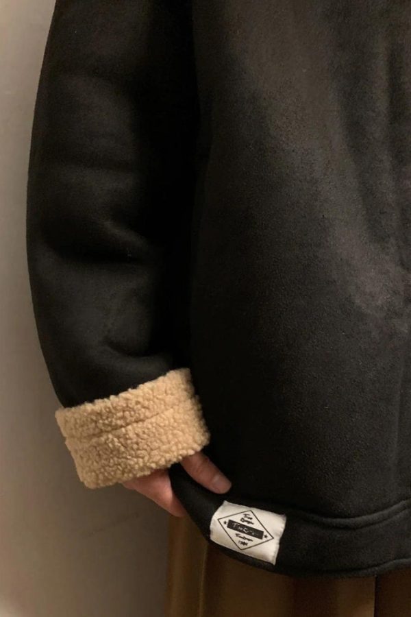 Double-Faced Zip-Up Jacket