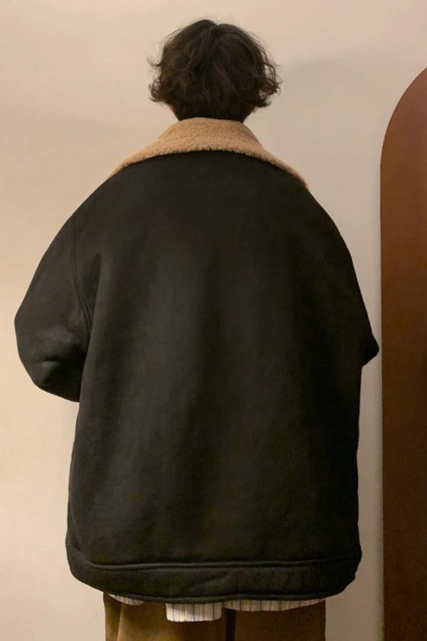 Double-Faced Zip-Up Jacket