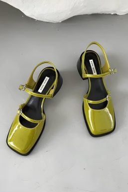 Double Strap Mary Jane High Heels