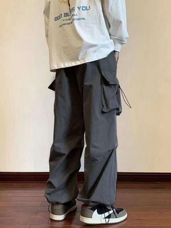 Drawstring Cargo Pants