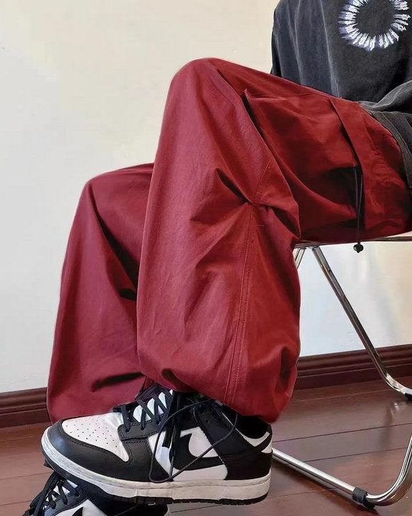 Drawstring Cargo Pants