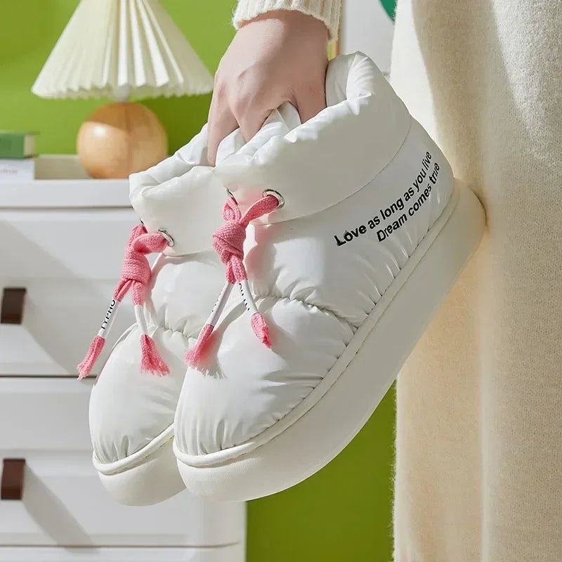 Drawstring Puffer Slippers Drawstring Puffer Slippers
