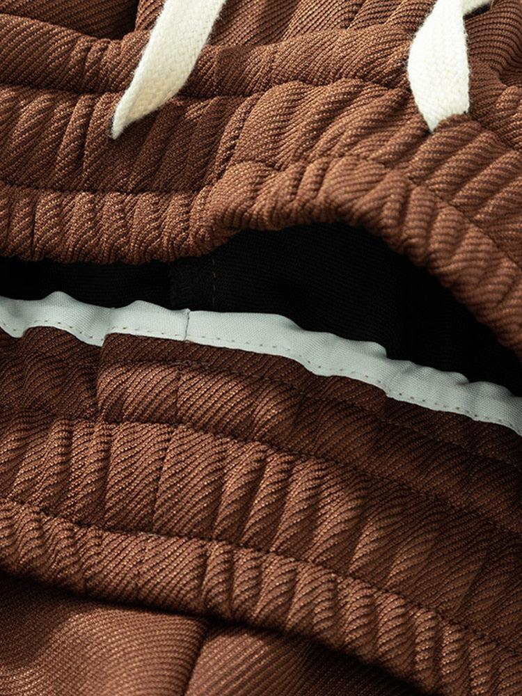 Drawstring Waist Oversize Sweatshort Drawstring Waist Oversize Sweatshort