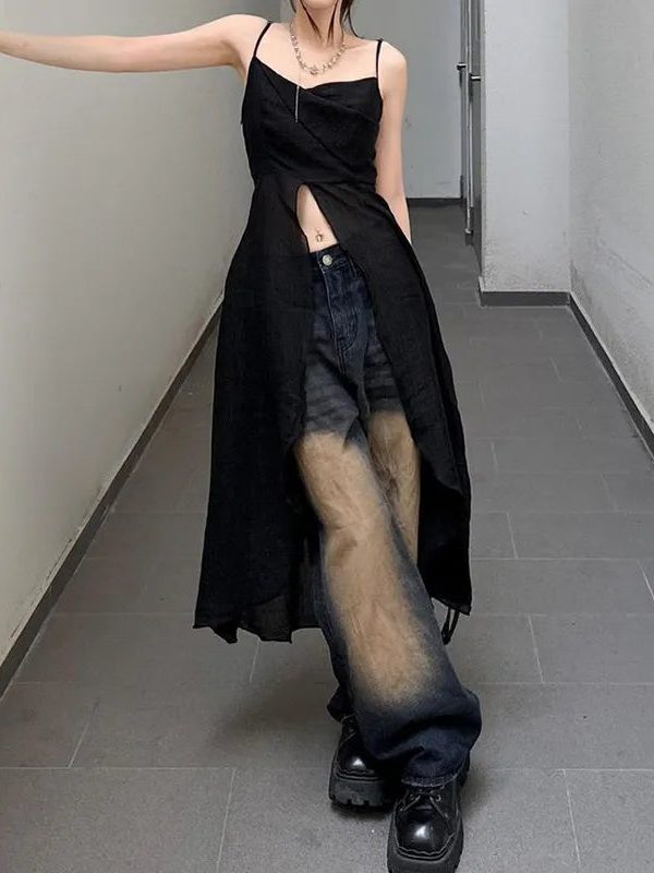 Dress-Like Strap Top