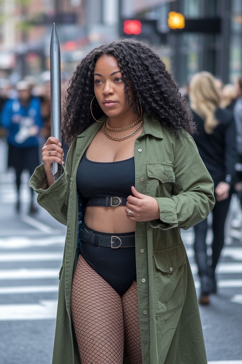 Earthy Baddie Outfits Black Women: Nature-Inspired Looks outfit idea