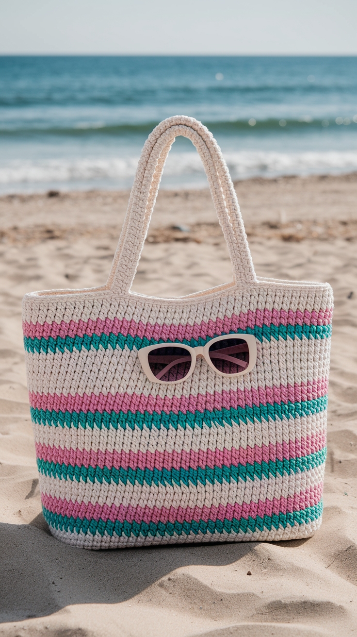 How to Make an Easy Crochet Tote Bag in No Time outfit idea
