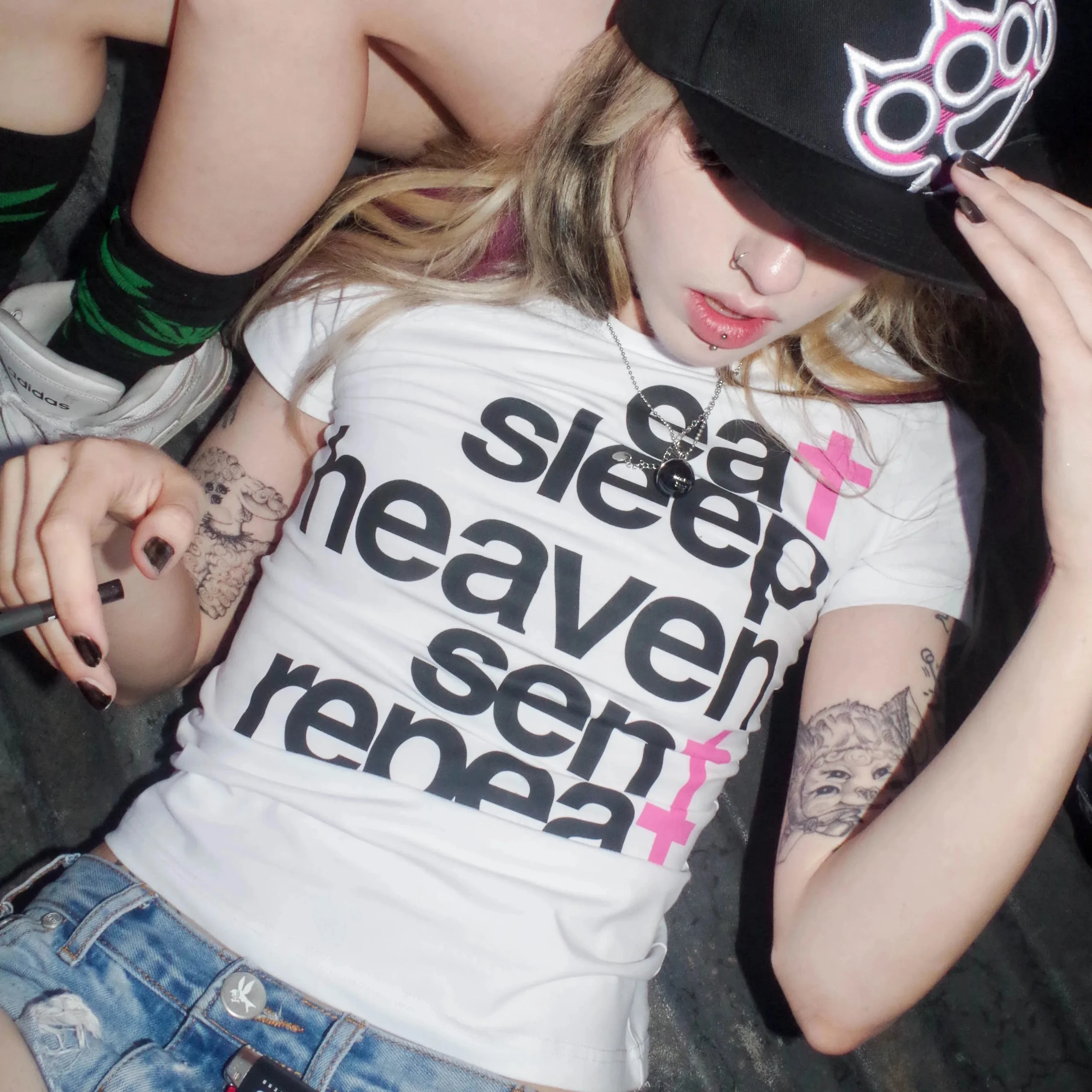 Eat Sleep Heaven Sent Repeat Tee Eat Sleep Heaven Sent Repeat Tee