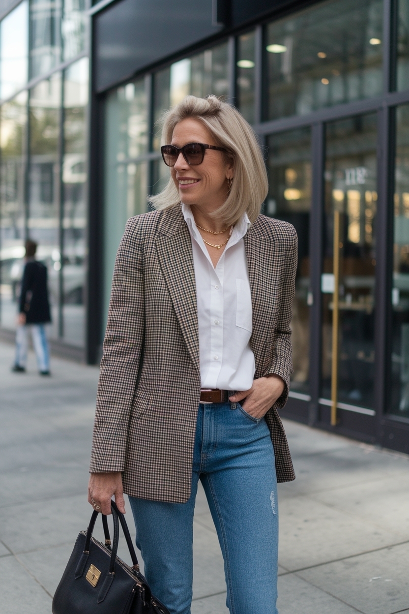 Edgy Outfits for Women Over 40 Business for a Chic Edge outfit idea