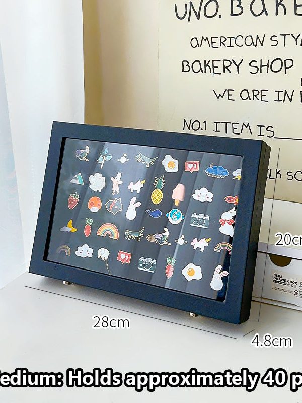 Enamel Pin Display Board and Badge Frame