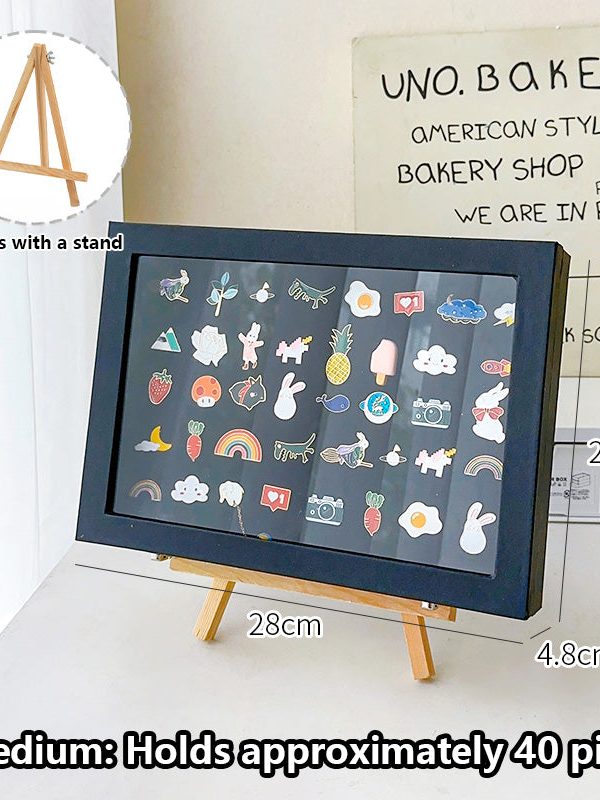 Enamel Pin Display Board and Badge Frame