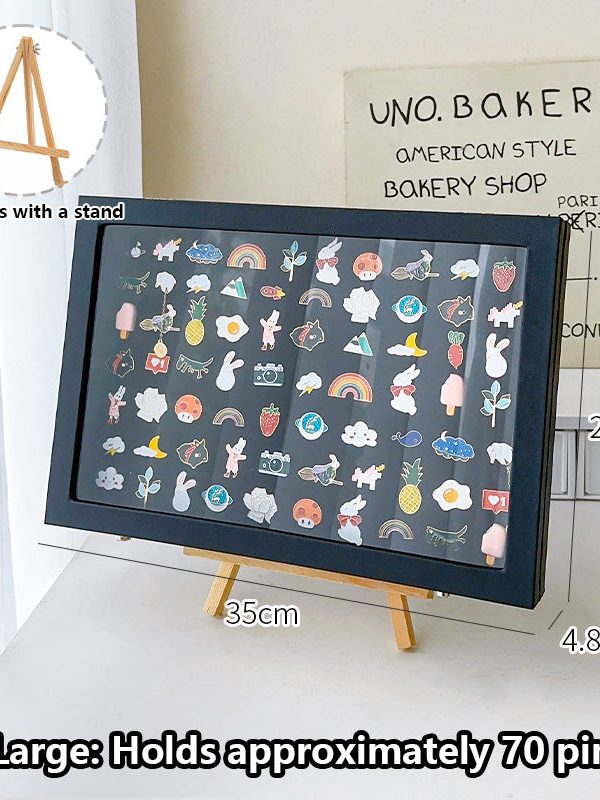 Enamel Pin Display Board and Badge Frame