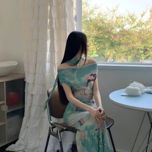 Ethereal Art Maxi Dress