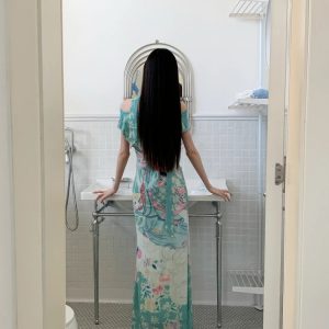 Ethereal Art Maxi Dress