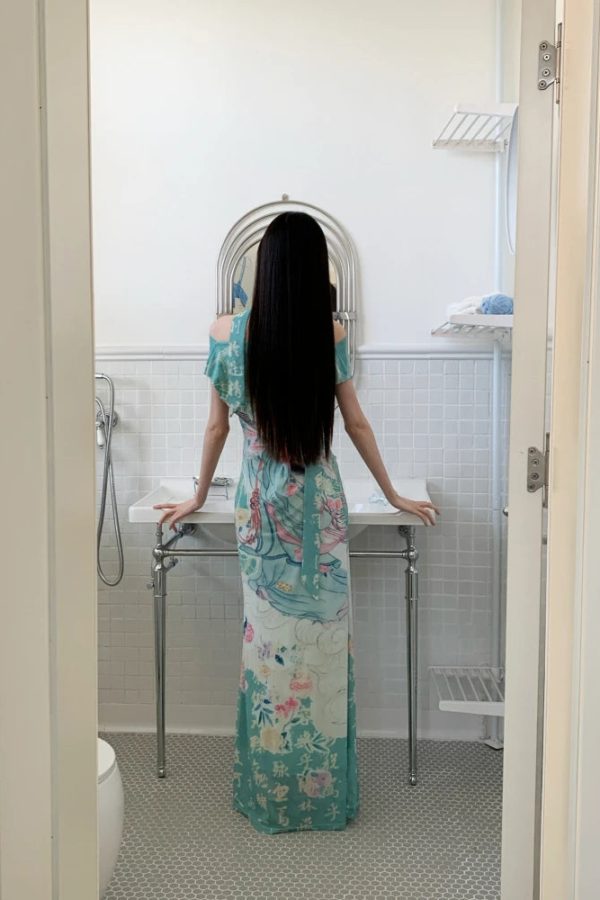 Ethereal Art Maxi Dress