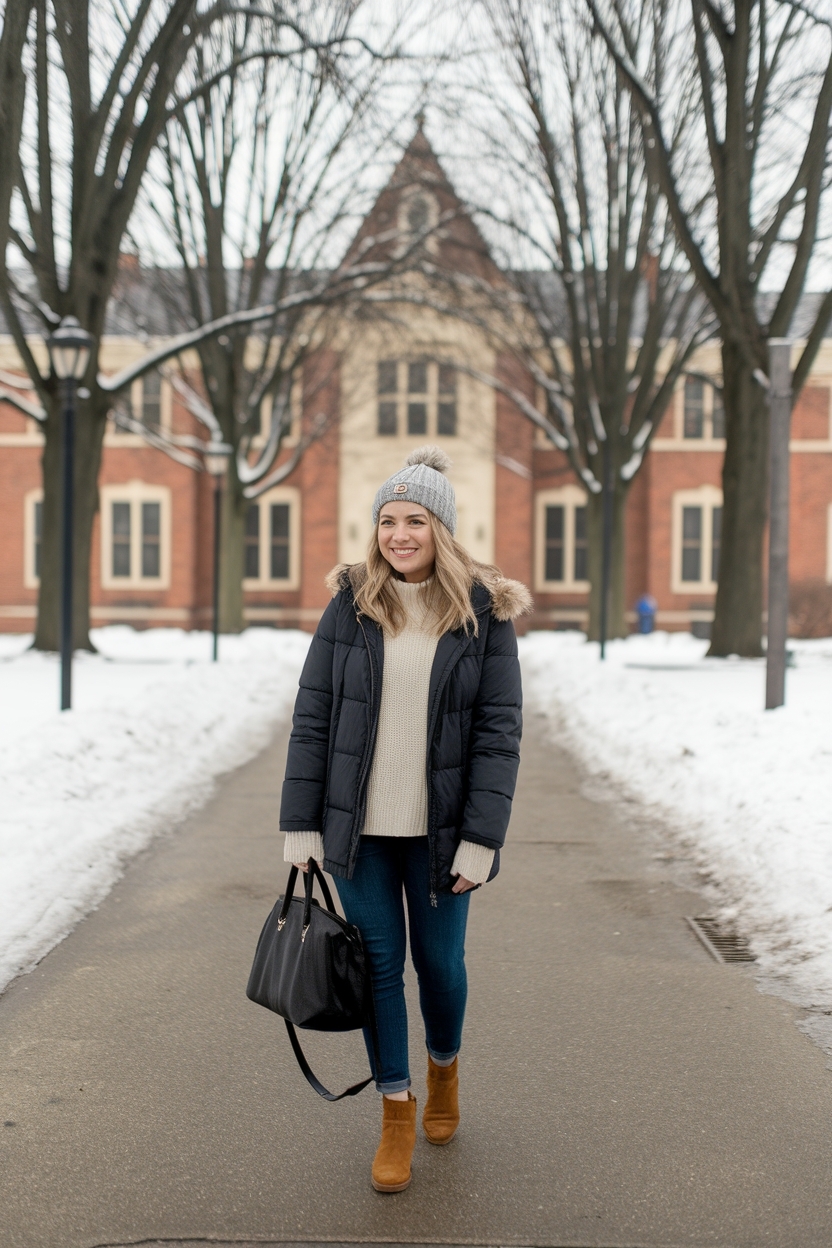 Everyday College Outfits Winter: Practical and Fashionable outfit idea