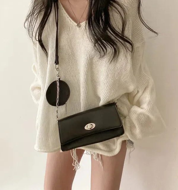 Extra Long Sleeve Loose Sweater