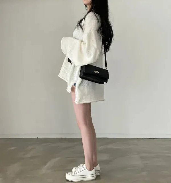 Extra Long Sleeve Loose Sweater