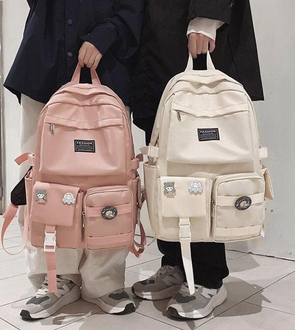 Extra Pockets Unisex School Backpack