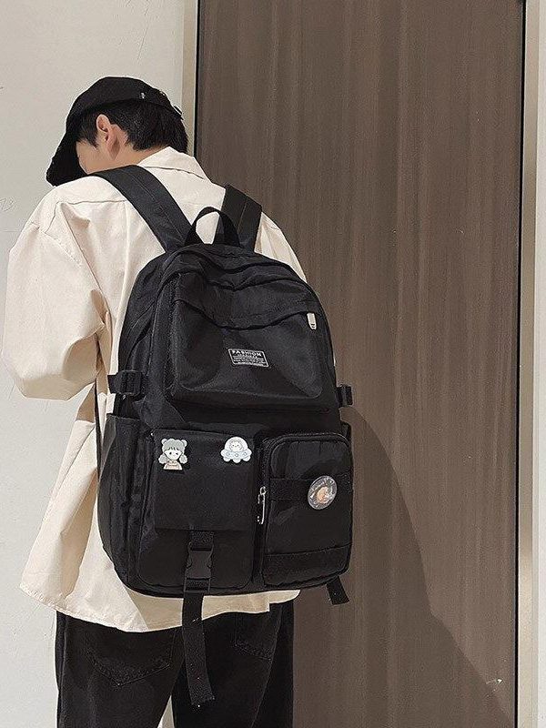 Extra Pockets Unisex School Backpack