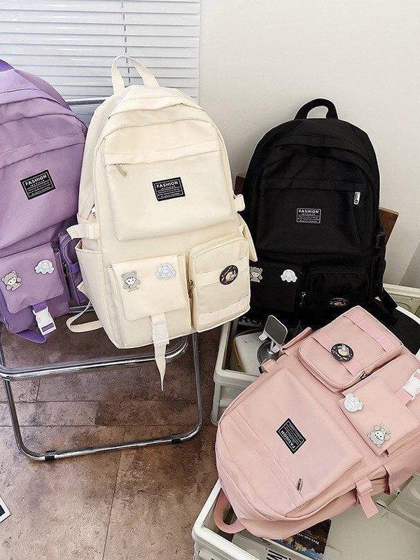 Extra Pockets Unisex School Backpack