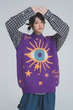 Eye Sweater Vest