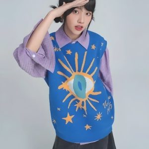 Eye Sweater Vest