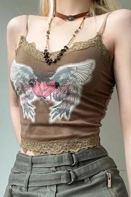 Fairy Grunge Angel Wings Top