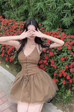 Fairy Grunge Corset Mini Dress