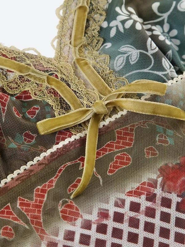 Fairy Grunge Floral Top